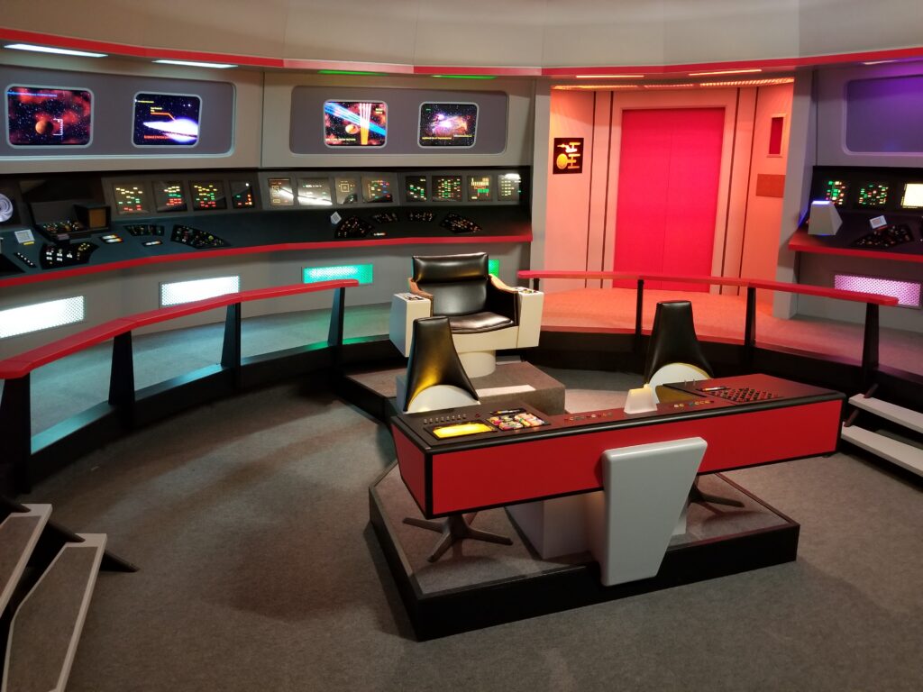 Star Trek Original Series Set Tour - Capital Region Backyard